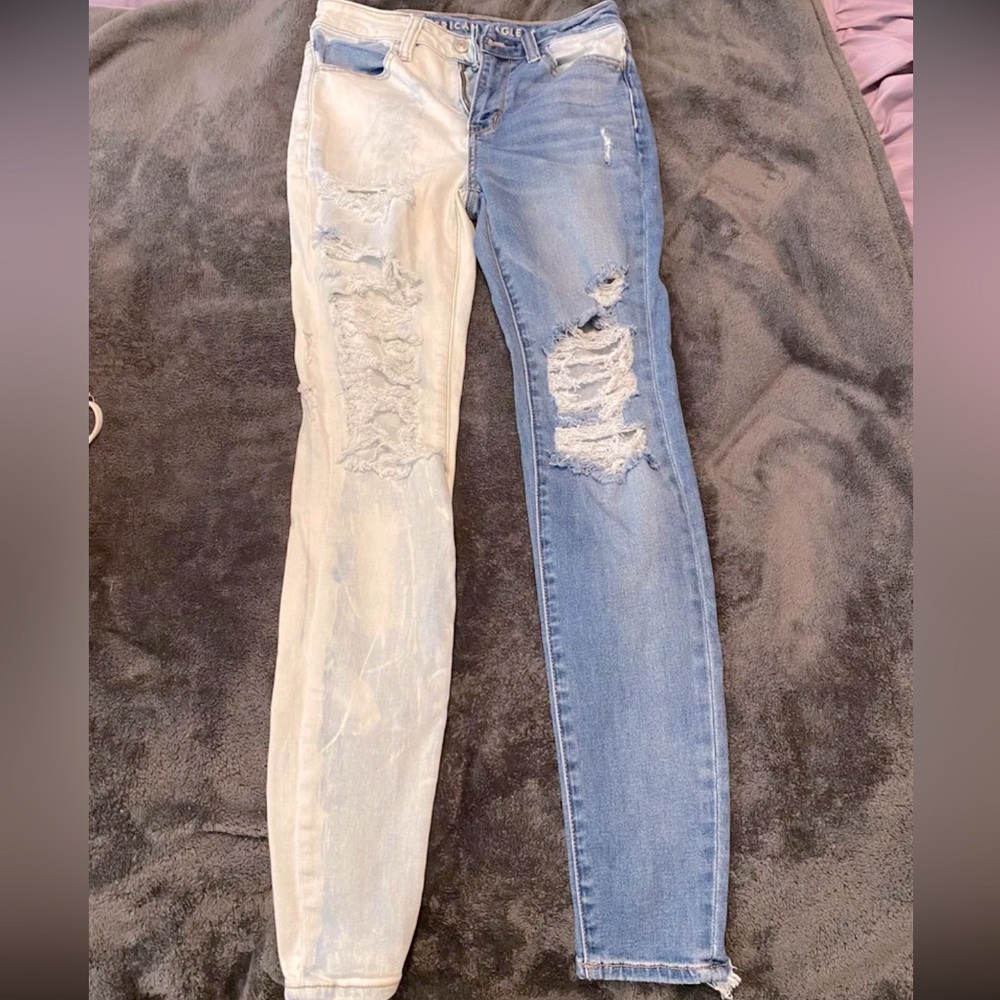 American Eagle 2-Toned Jeans